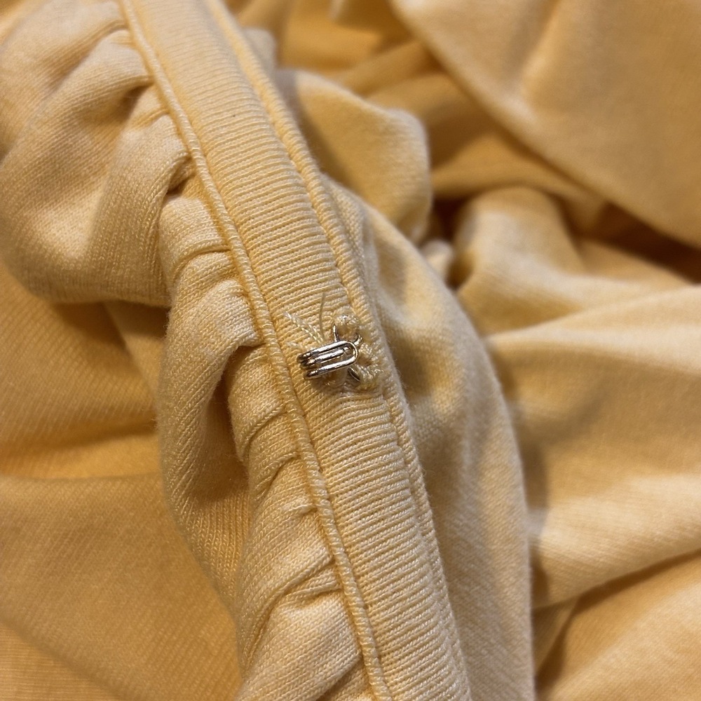 Lauren Ralph Lauren Yellow Ruffle Wrap Blouse - Picture 7 of 13
